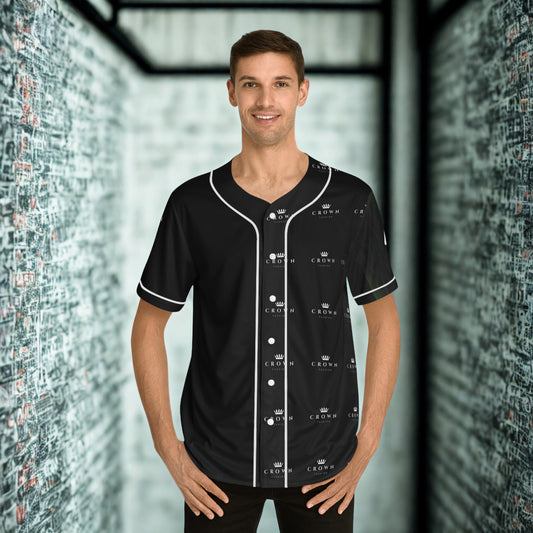 Street Style/ Crown Fashion Men's Baseball Jersey - LUNAE GLOW