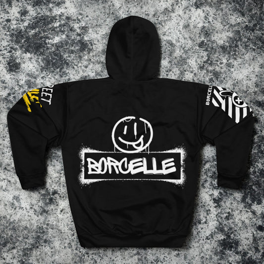 Street Style/Borcelle Unisex Pullover Hoodie - LUNAE GLOW