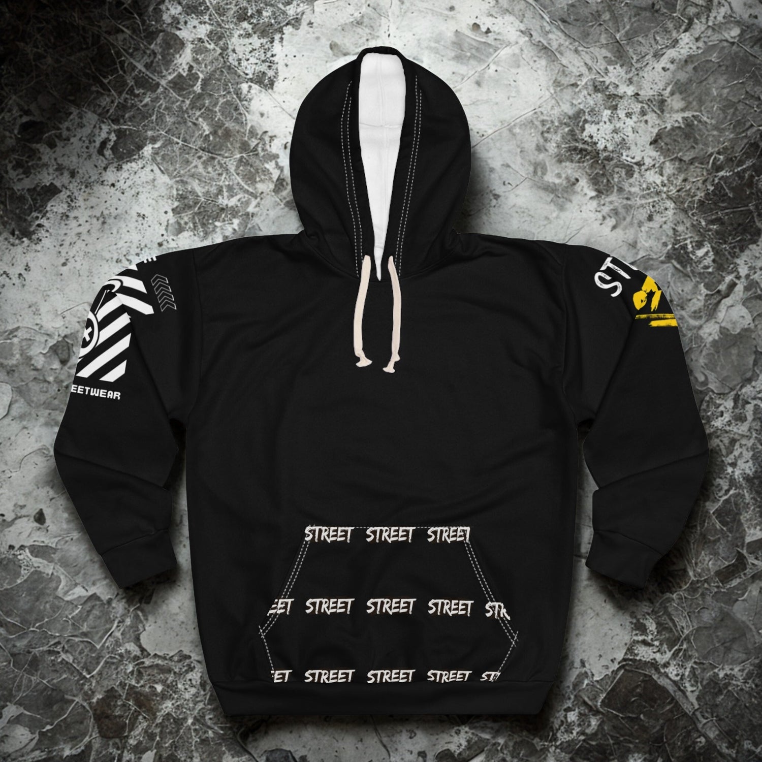 Street Style/Borcelle Unisex Pullover Hoodie - LUNAE GLOW