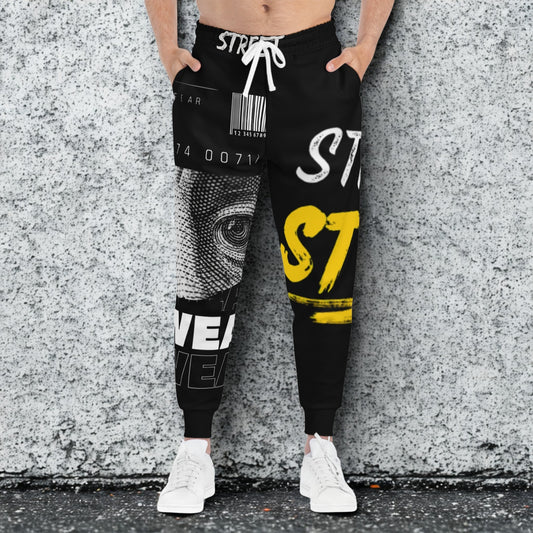 Street Wear/Street Style Collab - Athletic Joggers - LUNAE GLOW