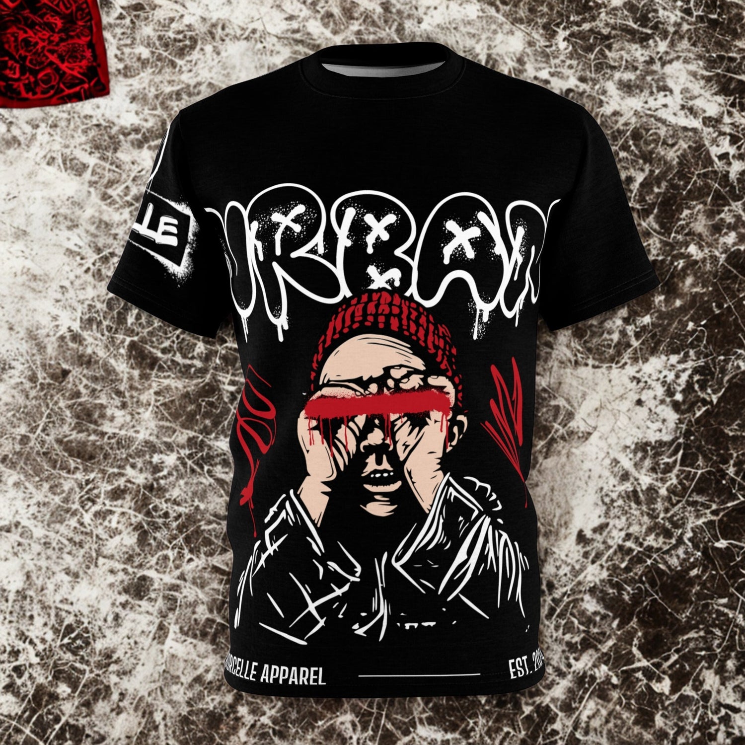 Urban Borcelle/ Streetwear Collab Unisex Tee - LUNAE GLOW