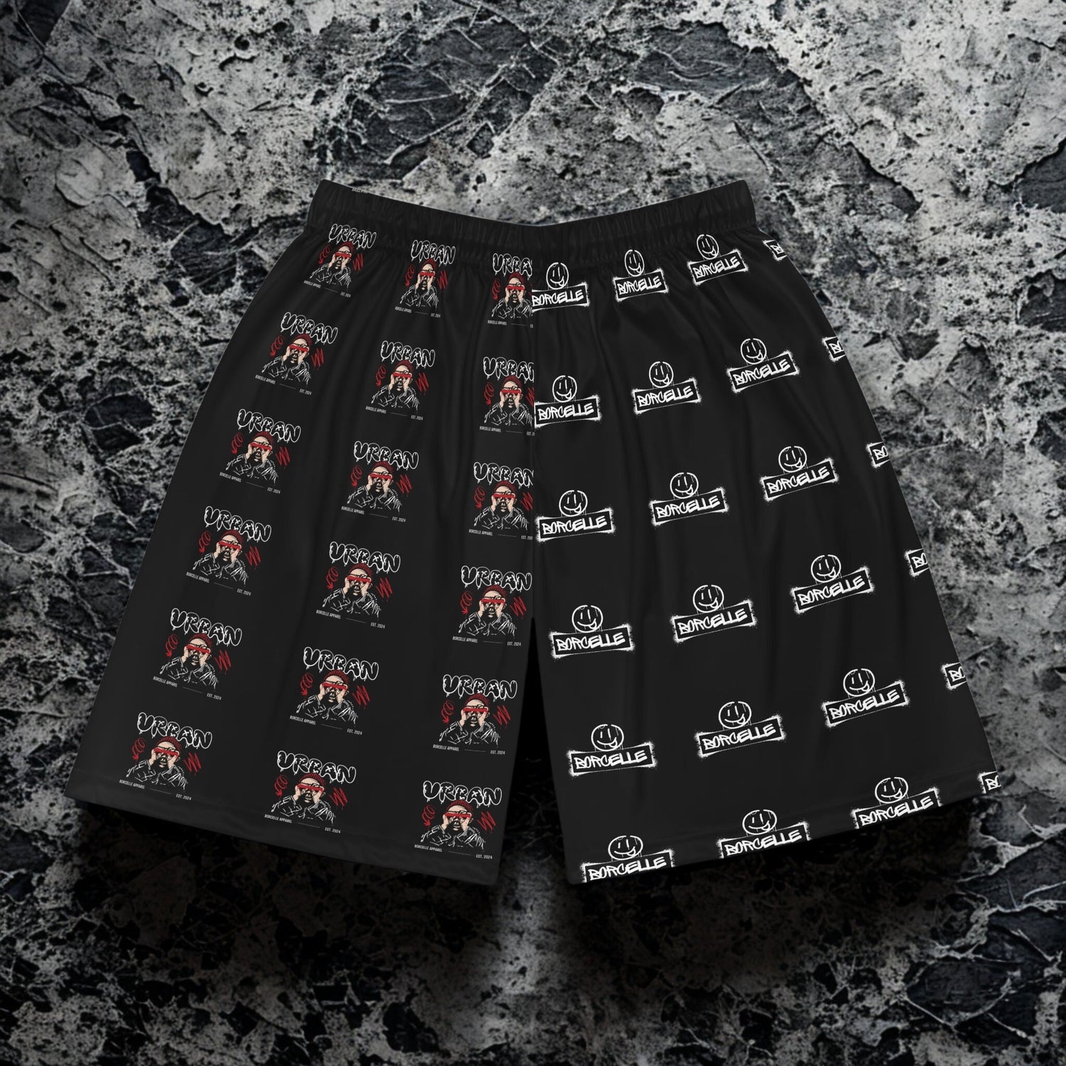 Urban/Borcelle Collab Basketball Shorts - LUNAE GLOW