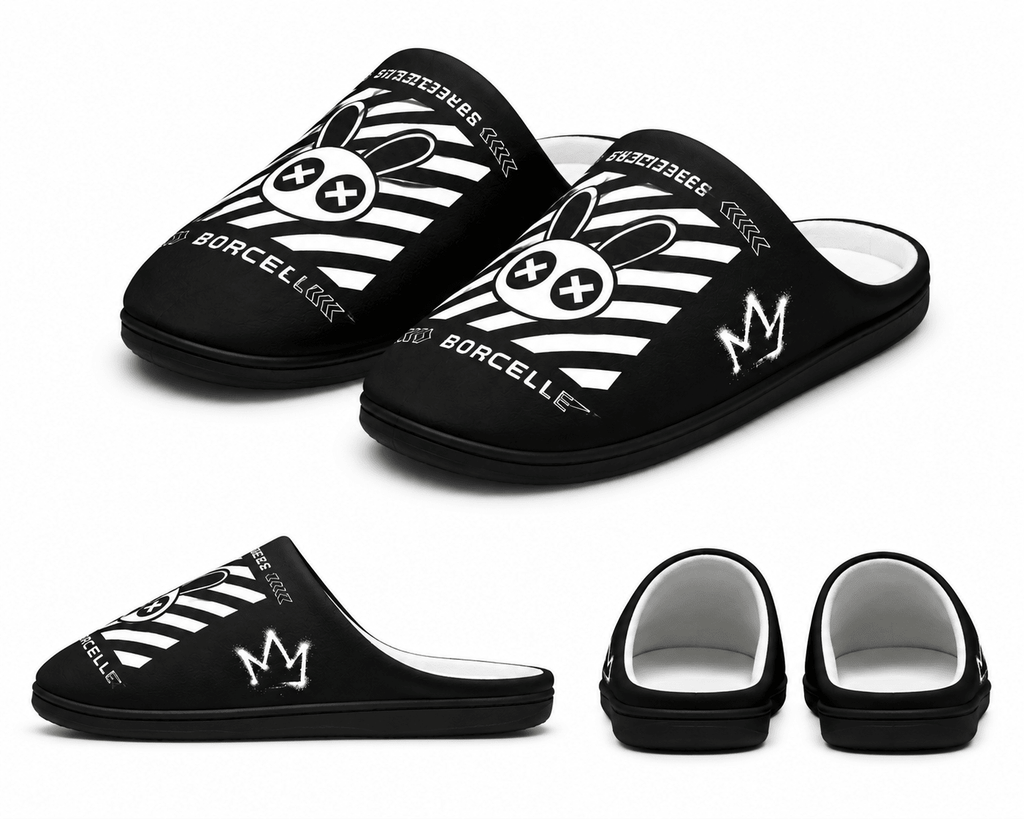 ChillCore Indoor Slippers – Plush Streetwear Lounge Slides - LUNAE GLOW