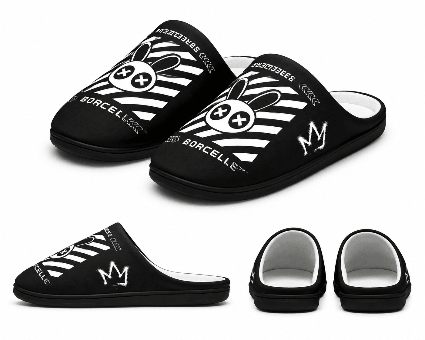 ChillCore Indoor Slippers – Plush Streetwear Lounge Slides - LUNAE GLOW
