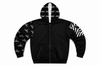 Chromatic Zip Hoodie – Oversized Artistic Streetwear Jacket - LUNAE GLOW