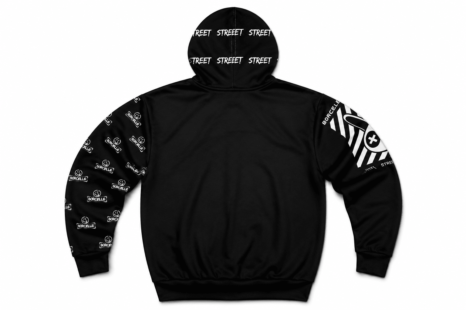 Chromatic Zip Hoodie – Oversized Artistic Streetwear Jacket - LUNAE GLOW