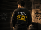 Core Street Crewneck – Graphic Streetwear Sweatshirt - LUNAE GLOW