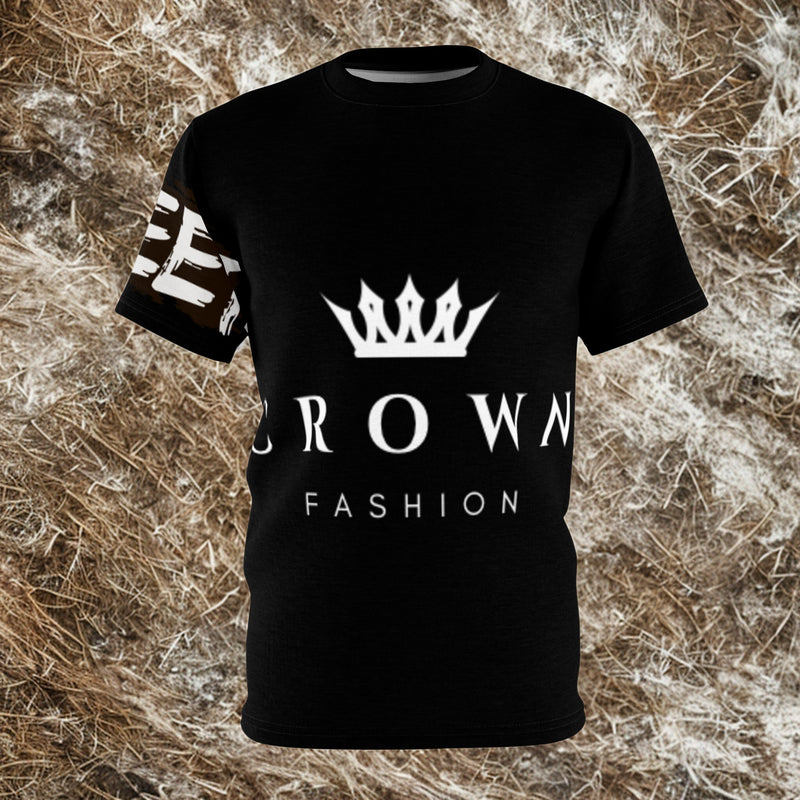 Crown Fashion Unisex Cut & Sew Tee, Streetwear Style - LUNAE GLOW