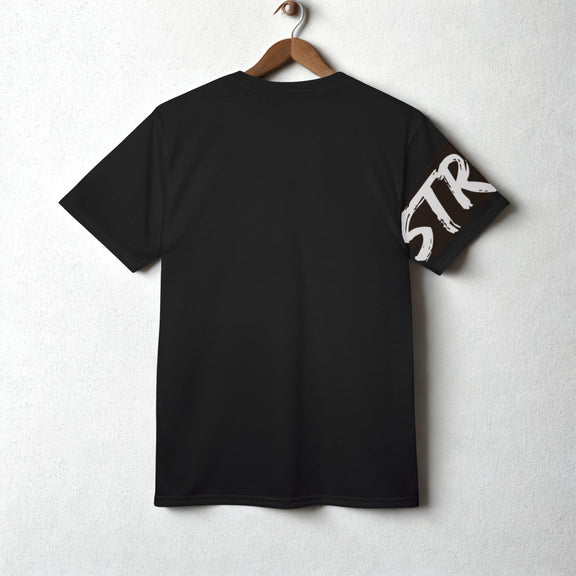 Crown Fashion Unisex Cut & Sew Tee, Streetwear Style - LUNAE GLOW