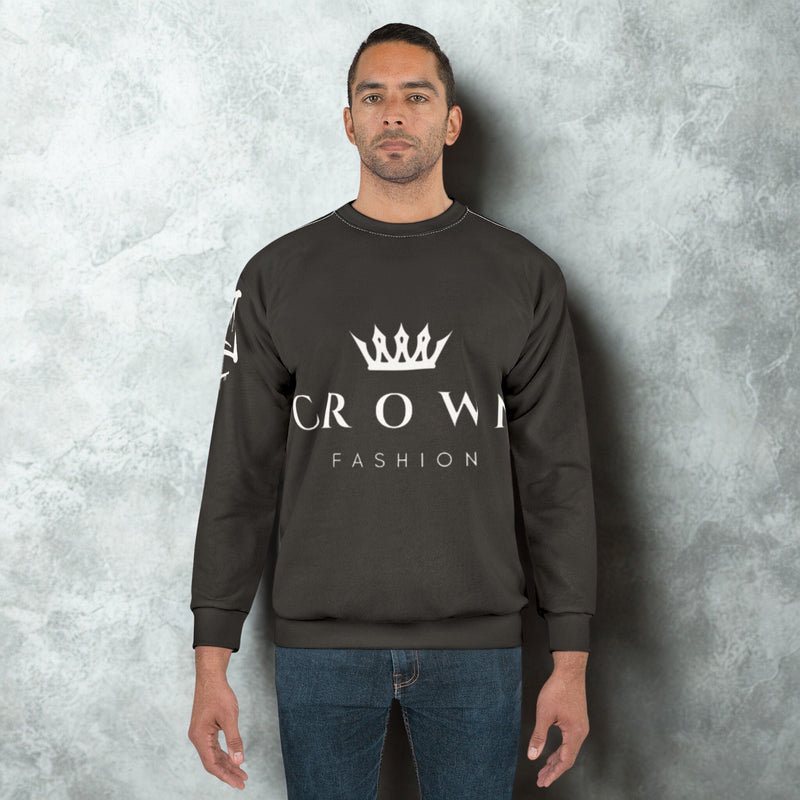 Crown fashion/Street Style Collab - Unisex Sweatshirt - LUNAE GLOW