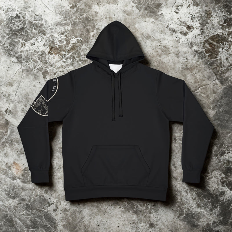 Fierce Wolf Collab Athletic, Unisex Hooded Sweatshirt - LUNAE GLOW