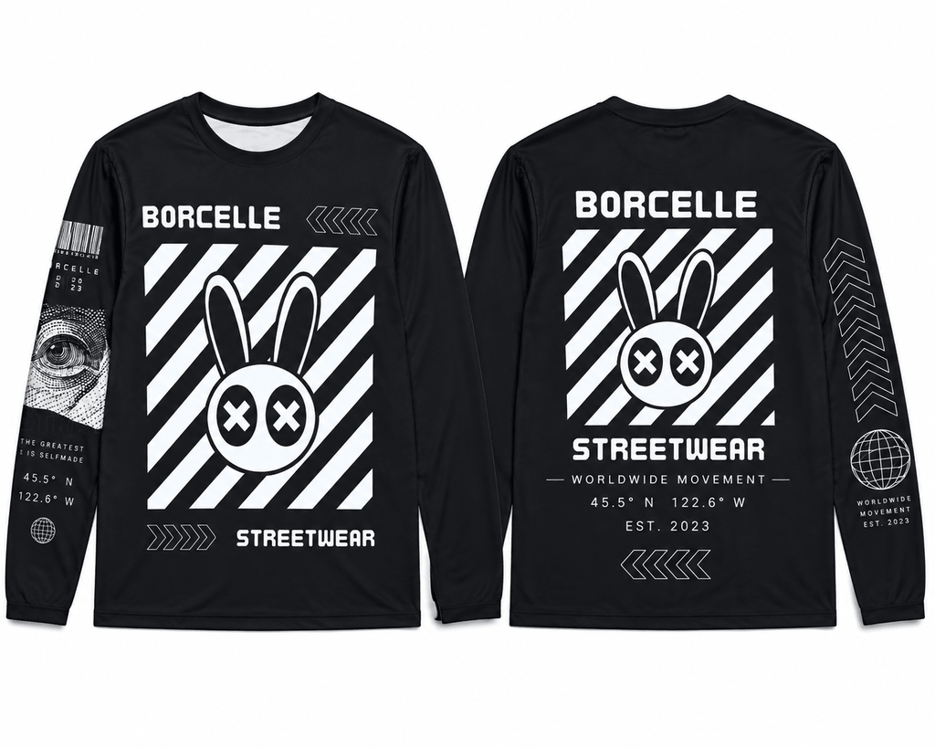 Graff Core Long Sleeve – Premium AOP Streetwear Shirt - LUNAE GLOW