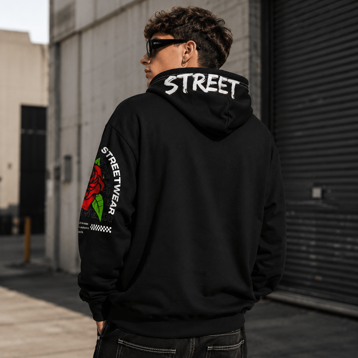 GraffLayer Hoodie – Street Art Graphic Pullover - LUNAE GLOW