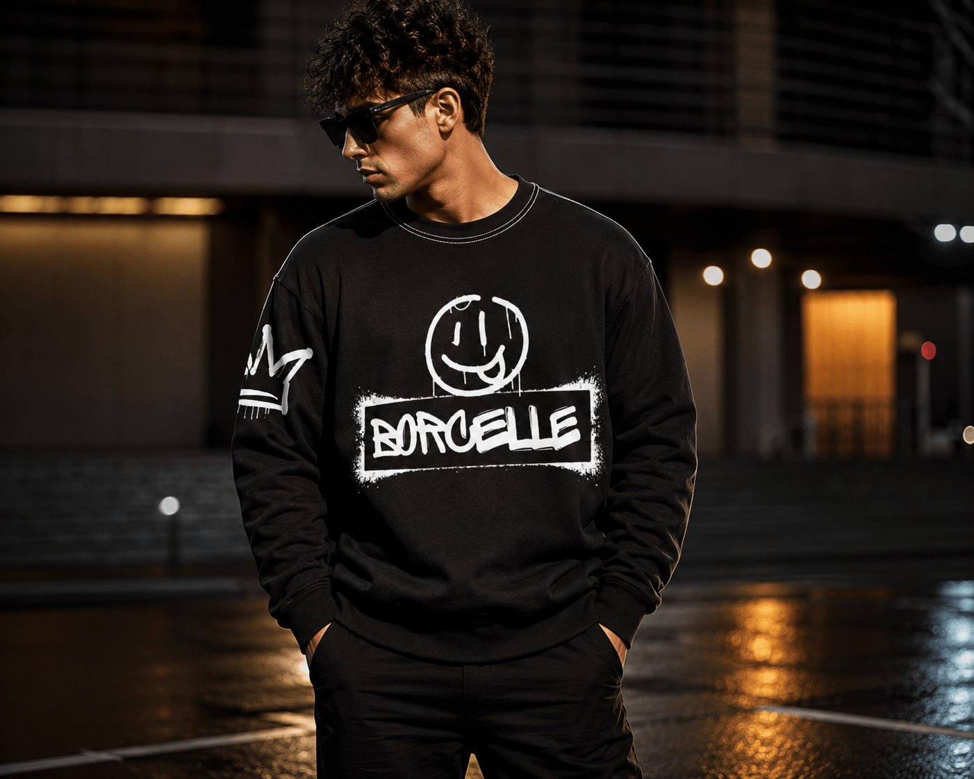 NeuroCore Sweatshirt – Tech - Inspired Streetwear Crewneck - LUNAE GLOW