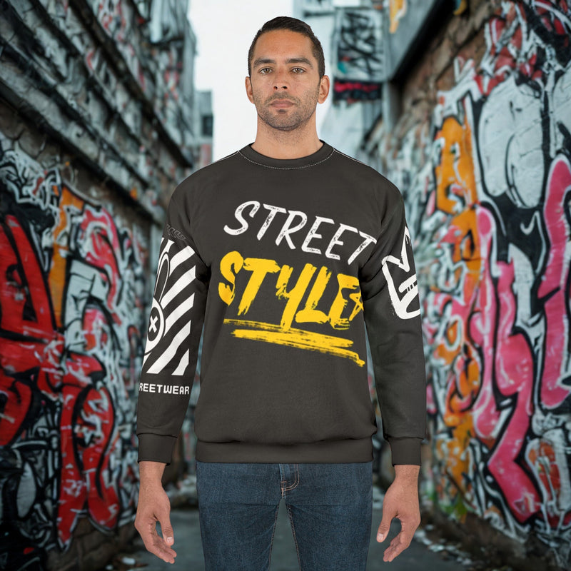 Street Style & Borcelle Collab - Unisex Sweatshirt - LUNAE GLOW