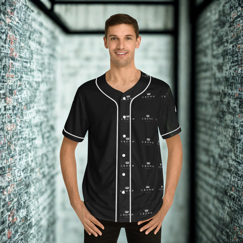 Street Style/ Crown Fashion Men's Baseball Jersey - LUNAE GLOW