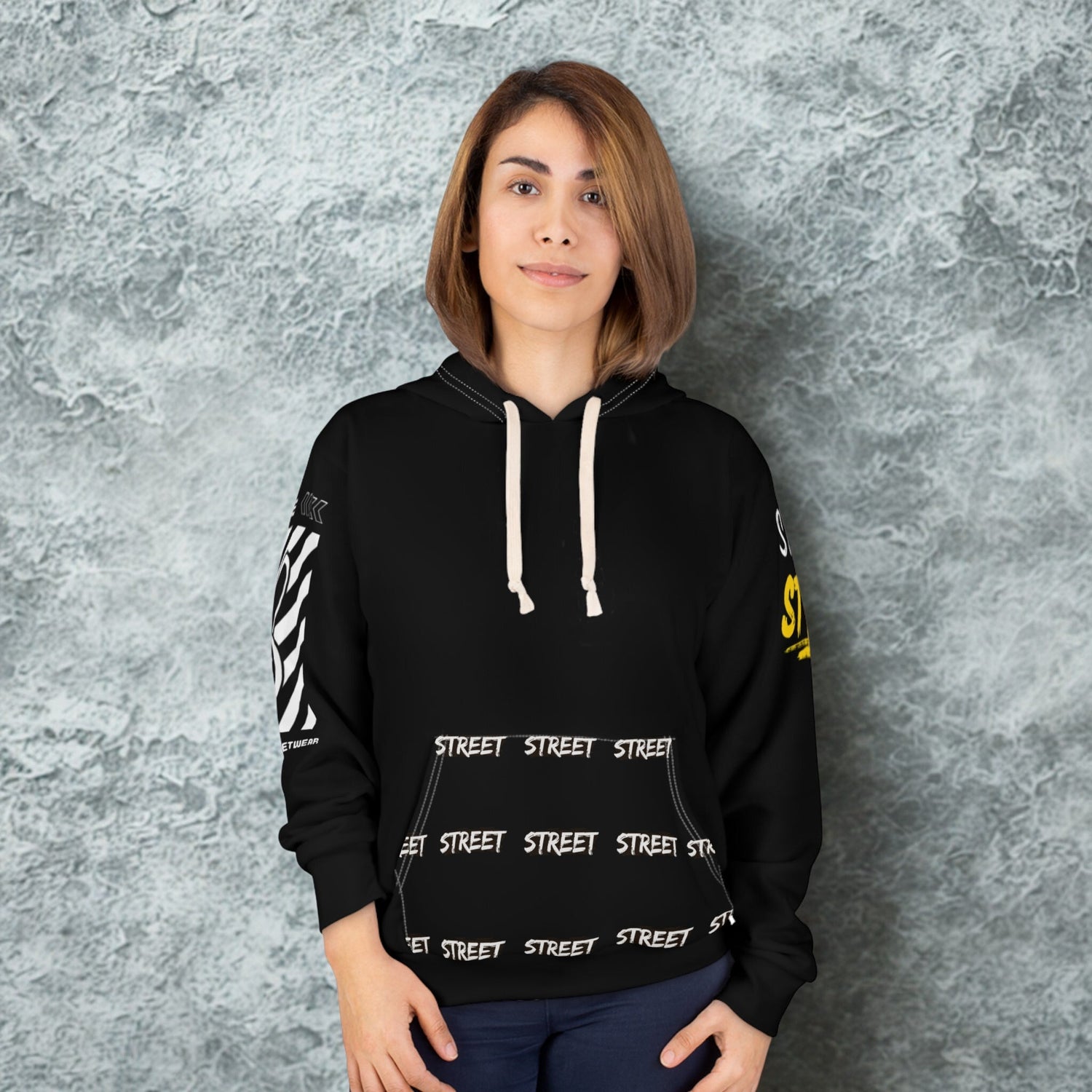 Street Style/Borcelle Unisex Pullover Hoodie - LUNAE GLOW