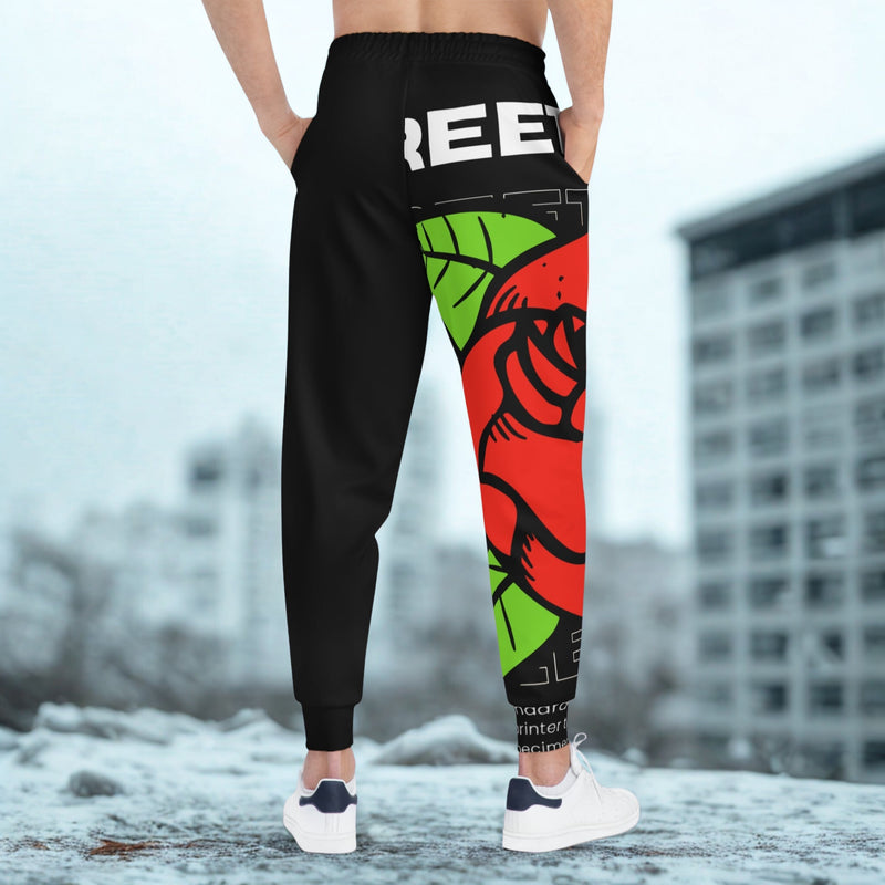 Street Style/rose Collab - Athletic Joggers - LUNAE GLOW