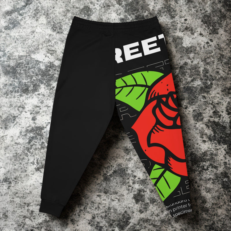 Street Style/rose Collab - Athletic Joggers - LUNAE GLOW