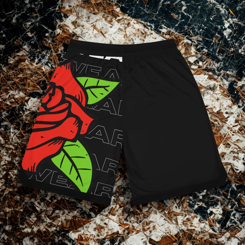 Street Style/Rose Collab Basketball Shorts,Shorts for Men - LUNAE GLOW