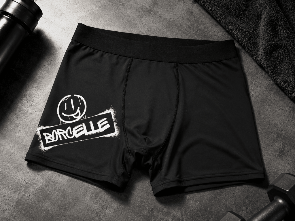 StreetCore Graphic Boxer Briefs – Lightweight Streetwear Underwear - LUNAE GLOW