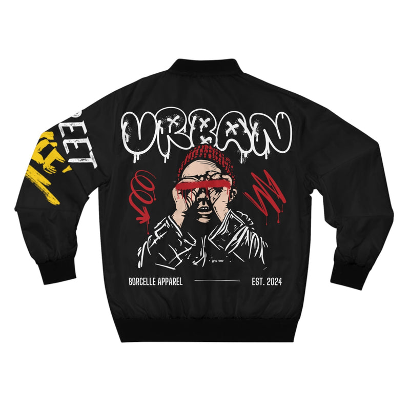 GraffCore Bomber Jacket – Premium Streetwear Graphic Outerwear - LUNAE GLOW