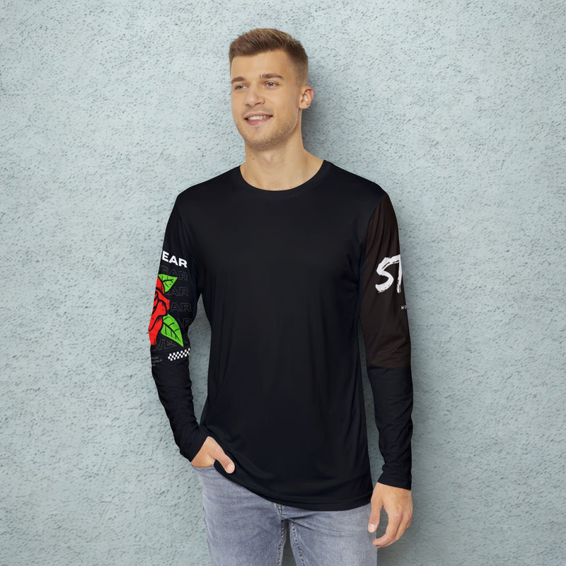 Streetwear/ rose collab Long Sleeve Shirt - LUNAE GLOW