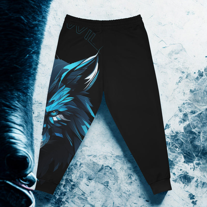 Street/Wolf Collab Design - Athletic Joggers - LUNAE GLOW