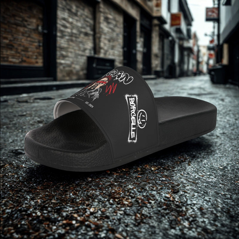 Urban Borcelle - Men's Slides - LUNAE GLOW