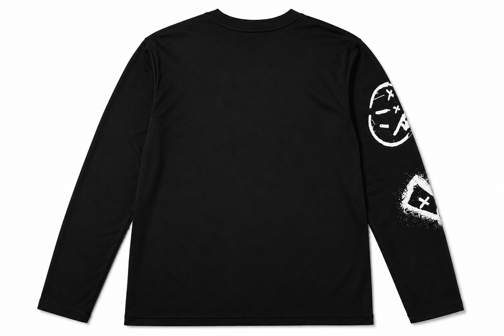 Urban Graff Long Sleeve – Street Art Graphic Shirt - LUNAE GLOW