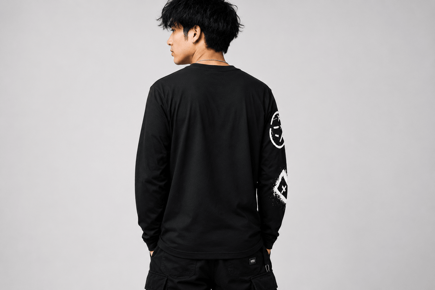 Urban Graff Long Sleeve – Street Art Graphic Shirt - LUNAE GLOW