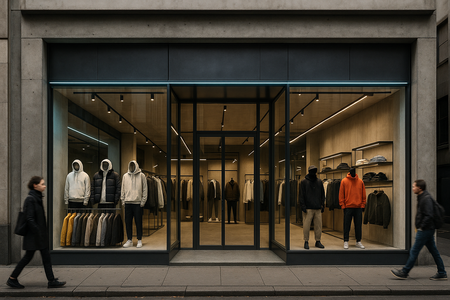 urban streetwear frontlne store pic just like the last one but no lunaeglow on store 