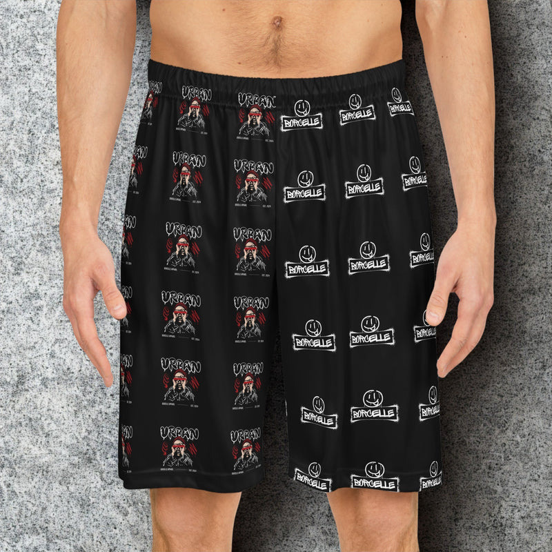 Urban/Borcelle Collab Basketball Shorts - LUNAE GLOW